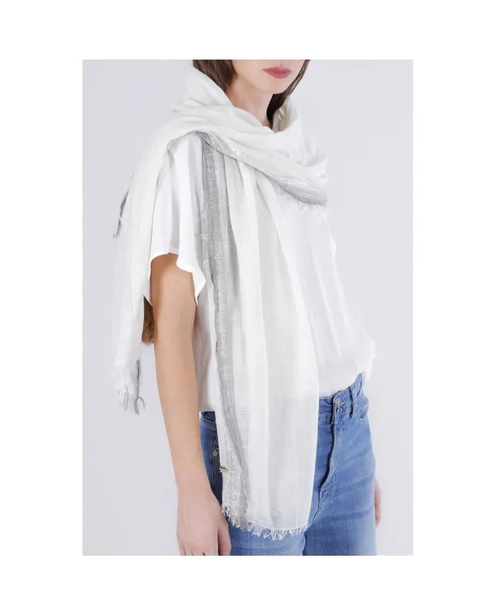 CafèNoir Sciarpa Bianco