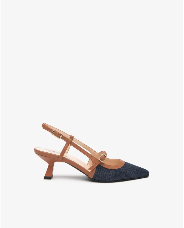 Nero Giardini Slingback Blu