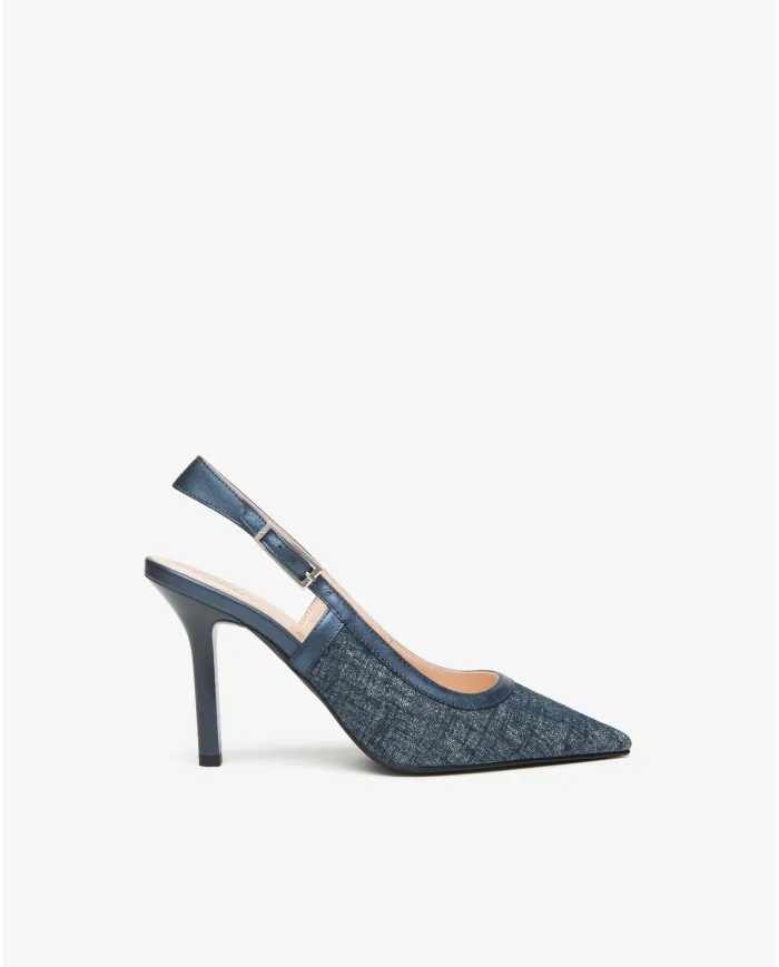 Nero Giardini Slingback Blu