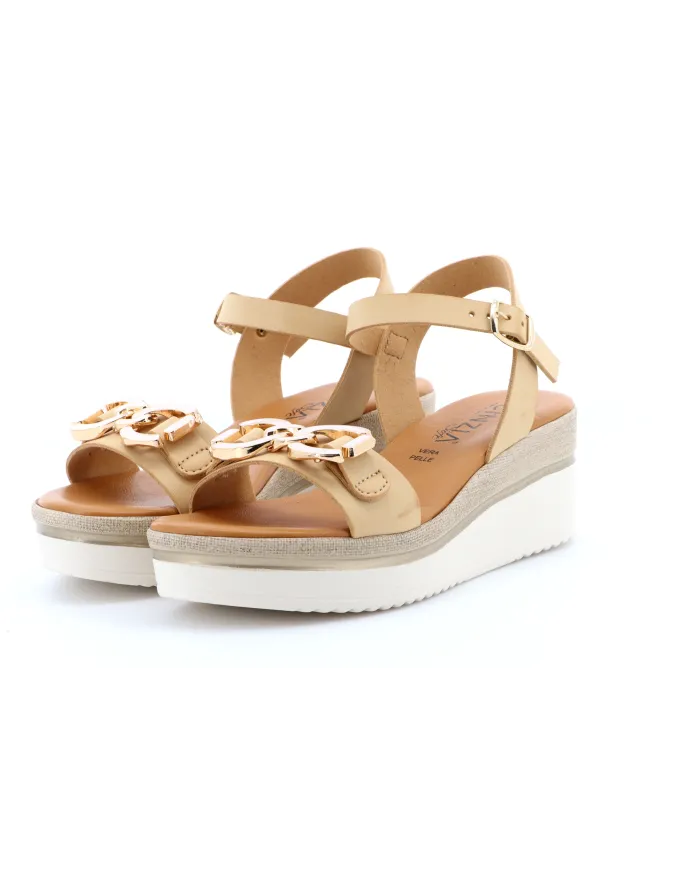 Cinzia Soft Sandalo Beige