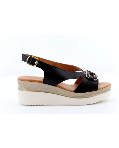 Cinzia Soft Sandalo Nero