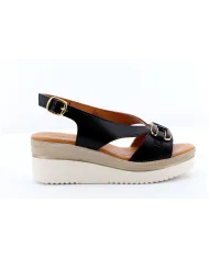 Cinzia Soft Sandalo Nero