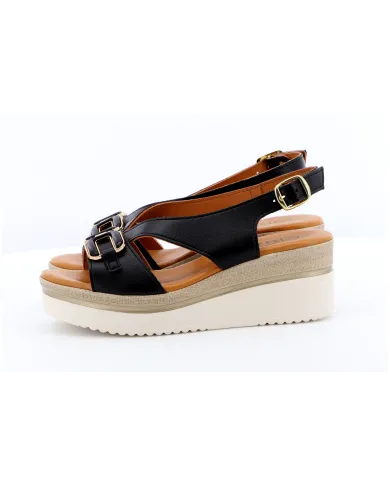 Cinzia Soft Sandalo Nero