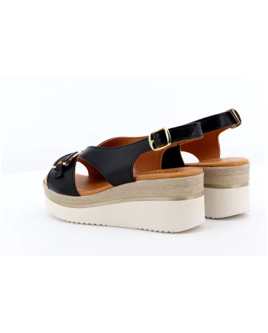 Cinzia Soft Sandalo Nero