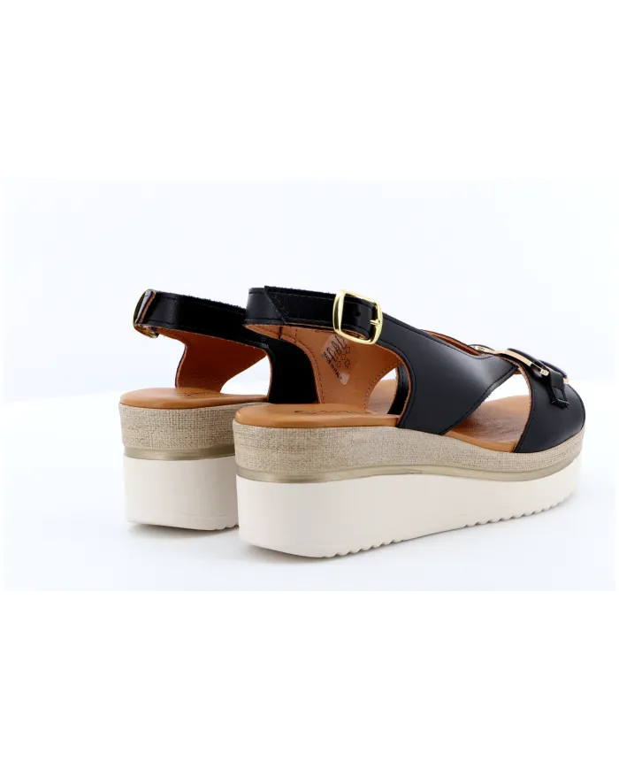 Cinzia Soft Sandalo Nero