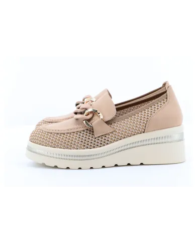 Cinzia Soft Mocassino Cipria