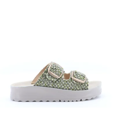 Cinzia Soft Ciabatta Verde