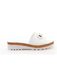 Cinzia Soft Ciabatta Bianco