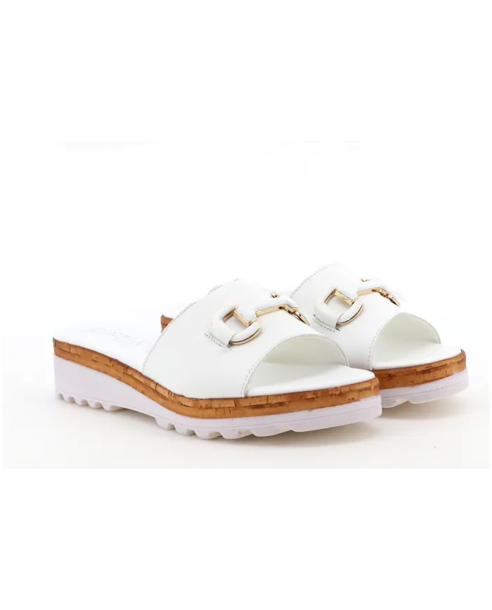 Cinzia Soft Ciabatta Bianco