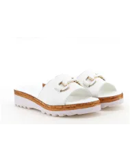 Cinzia Soft Ciabatta Bianco