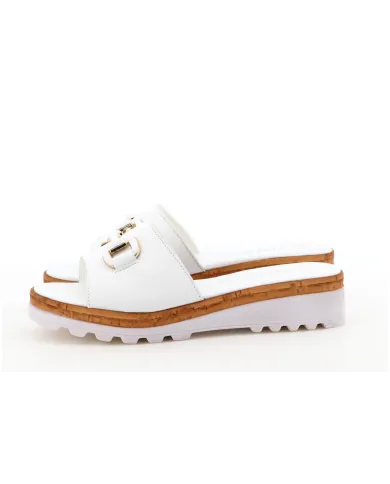 Cinzia Soft Ciabatta Bianco