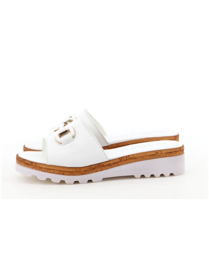 Cinzia Soft Ciabatta Bianco