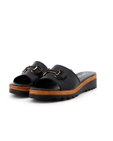 Cinzia Soft Ciabatta Nero