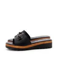 Cinzia Soft Ciabatta Nero