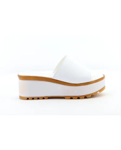 Cinzia Soft Ciabatta Bianco