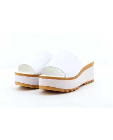 Cinzia Soft Ciabatta Bianco