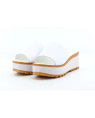 Cinzia Soft Ciabatta Bianco