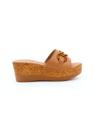 Cinzia Soft Ciabatta Cuoio