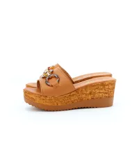Cinzia Soft Ciabatta Cuoio