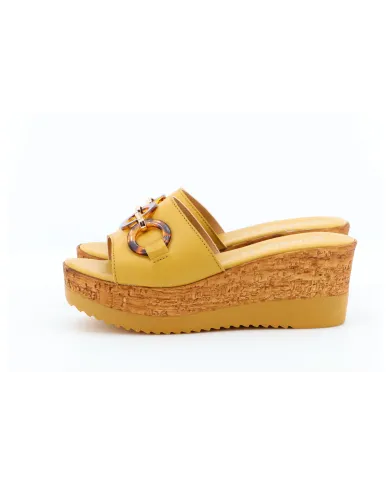 Cinzia Soft Ciabatta Giallo