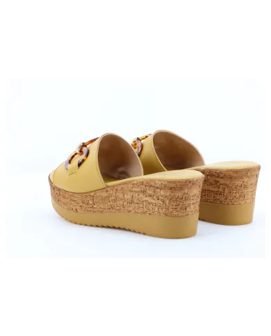 Cinzia Soft Ciabatta Giallo