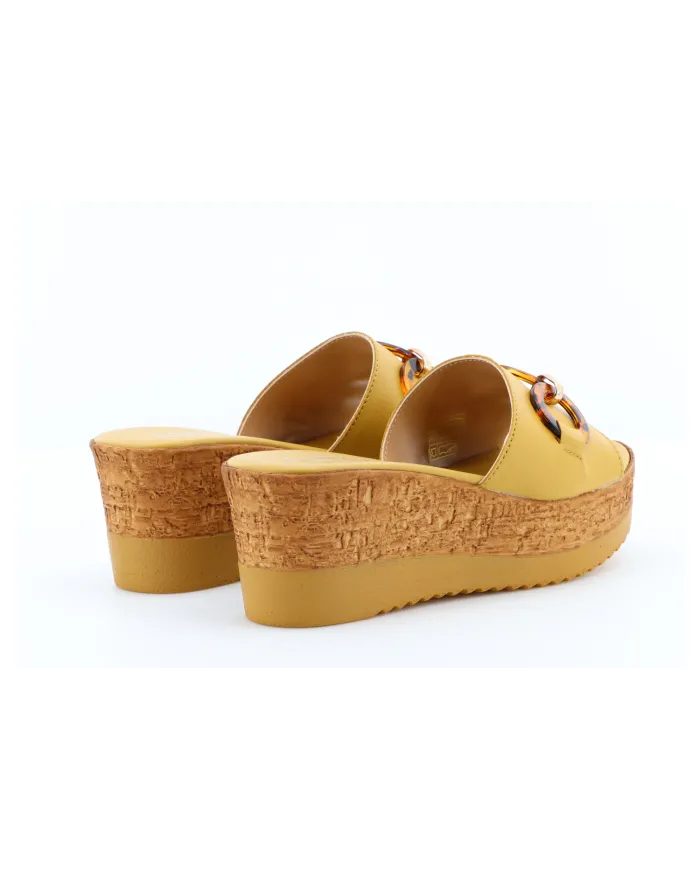 Cinzia Soft Ciabatta Giallo