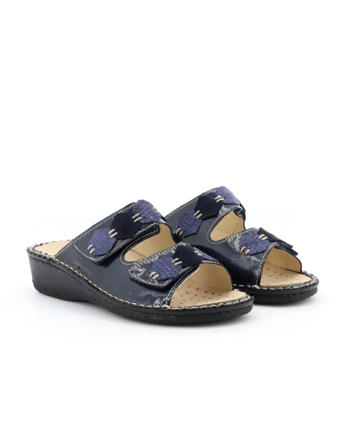 Cinzia Soft Ciabatta Blu