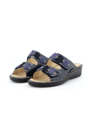 Cinzia Soft Ciabatta Blu