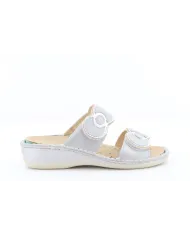 Cinzia Soft Ciabatta Argento