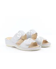 Cinzia Soft Ciabatta Argento