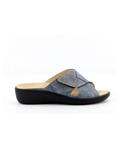 Cinzia Soft Ciabatta Blu