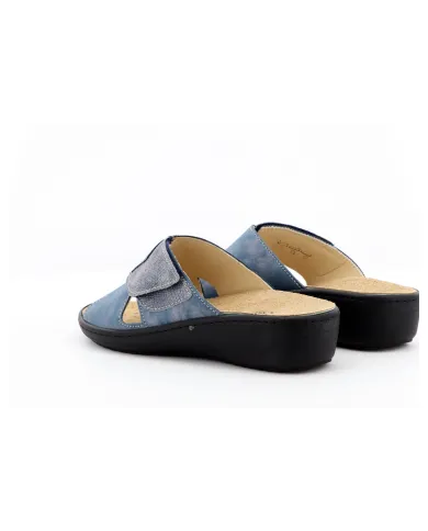 Cinzia Soft Ciabatta Blu