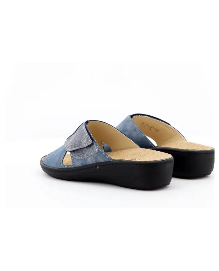 Cinzia Soft Ciabatta Blu