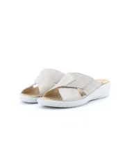 Cinzia Soft Ciabatta Platino