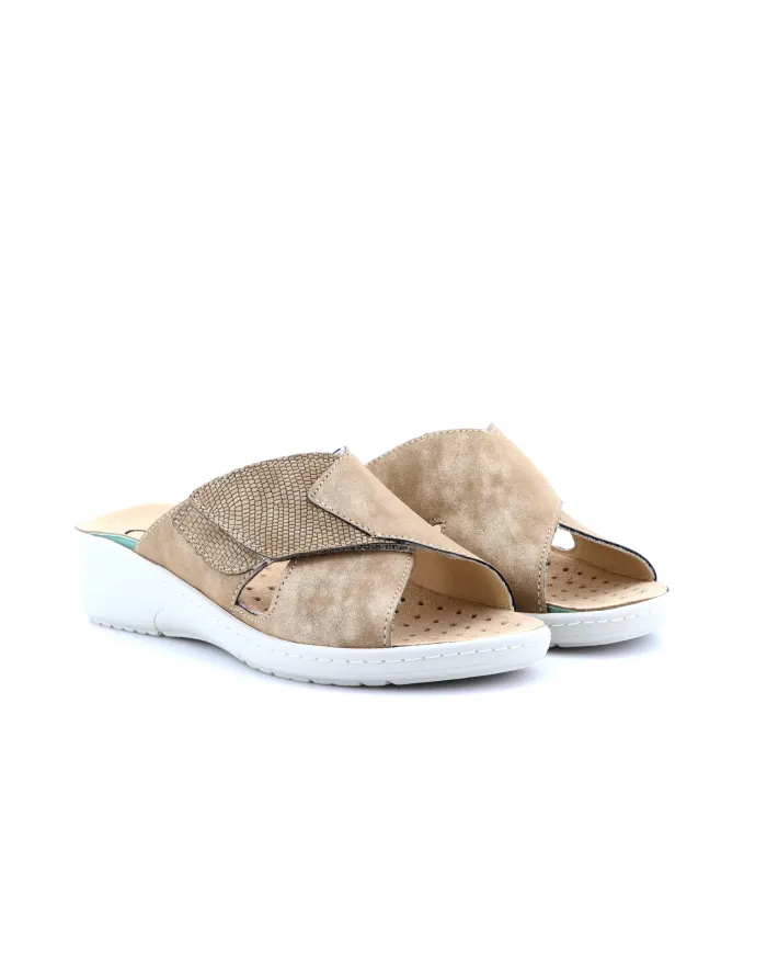 Cinzia Soft Ciabatta Beige