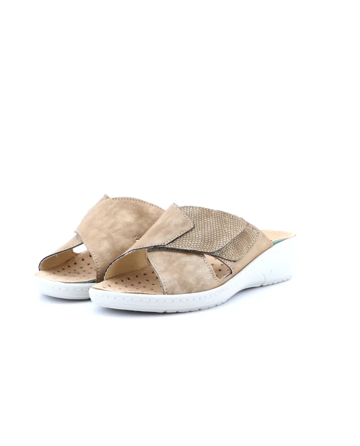 Cinzia Soft Ciabatta Beige