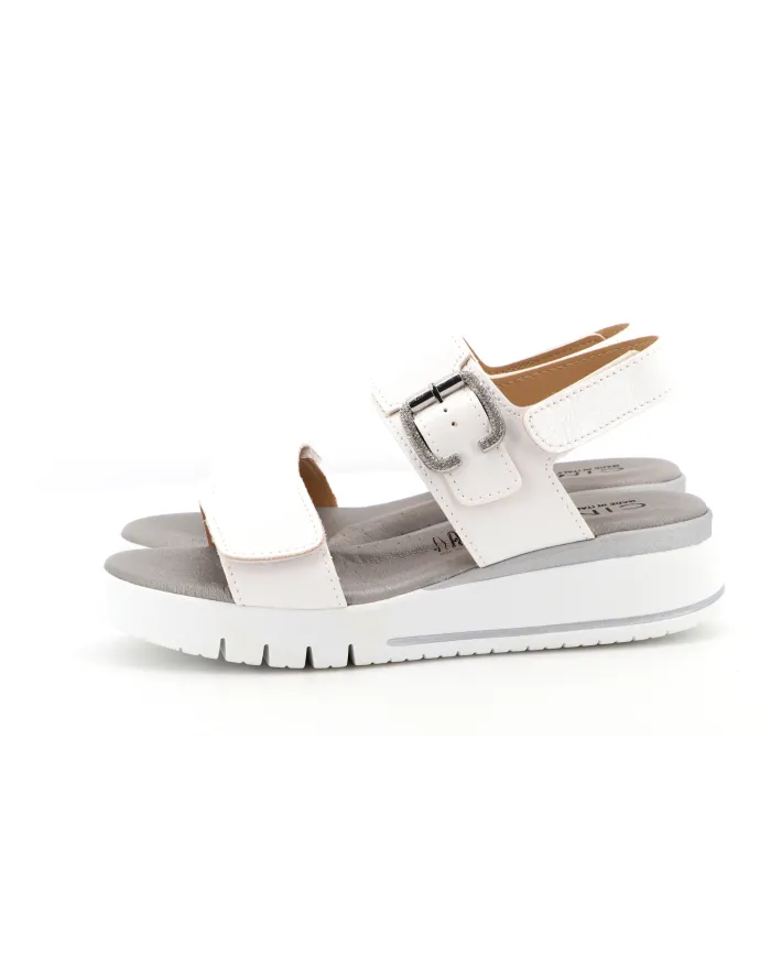 Cinzia Soft Sandalo Bianco
