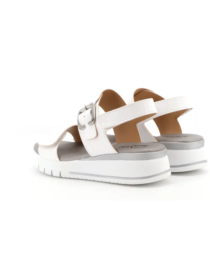 Cinzia Soft Sandalo Bianco