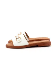 Cinzia Soft Ciabatta Bianco