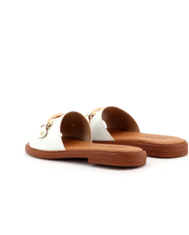 Cinzia Soft Ciabatta Bianco