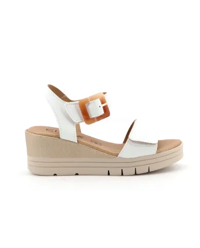 Cinzia Soft Sandalo Bianco