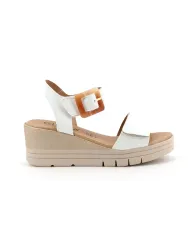 Cinzia Soft Sandalo Bianco