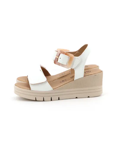 Cinzia Soft Sandalo Bianco