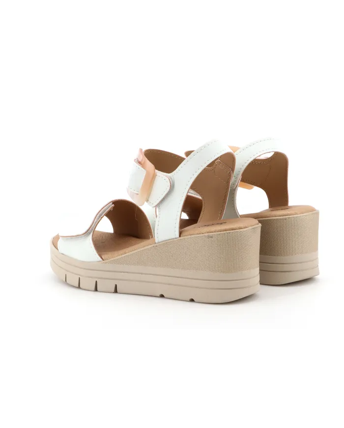 Cinzia Soft Sandalo Bianco