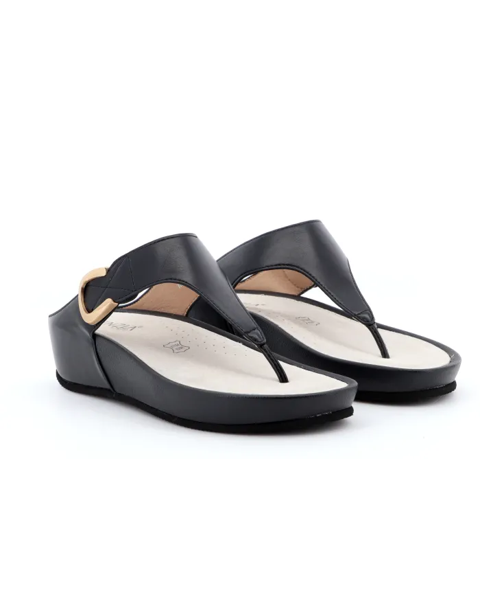 Cinzia Soft Infradito Nero