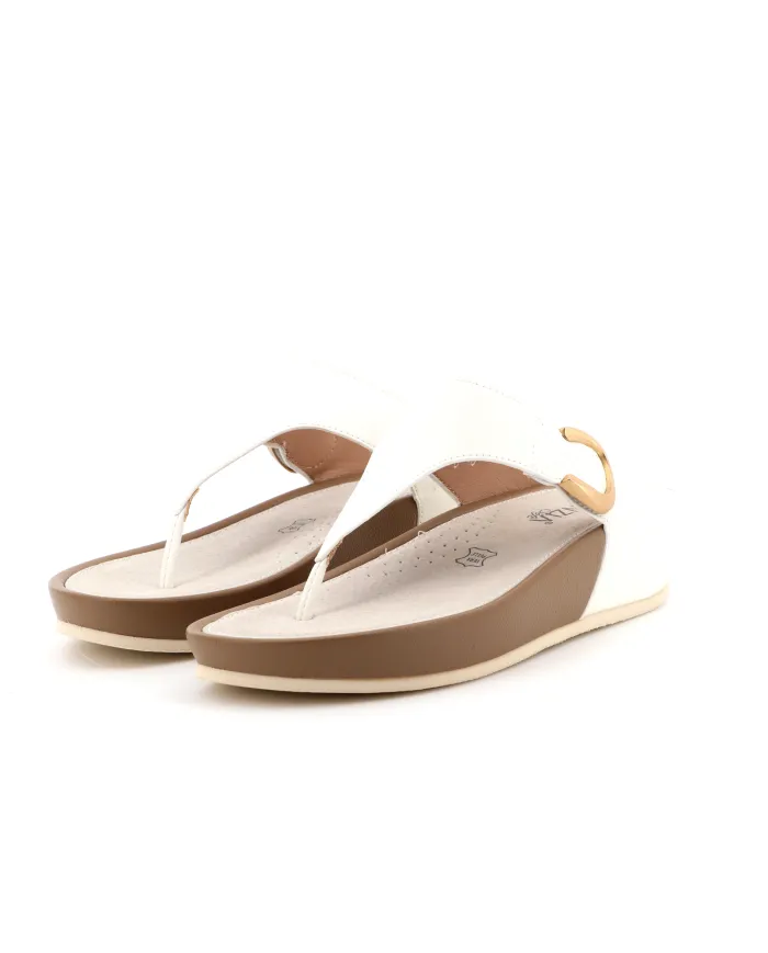 Cinzia Soft Infradito Bianco