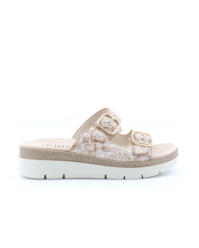 Cinzia Soft Ciabatta Bronzo