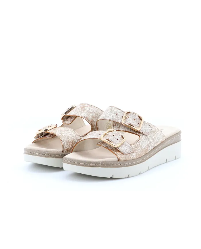 Cinzia Soft Ciabatta Bronzo