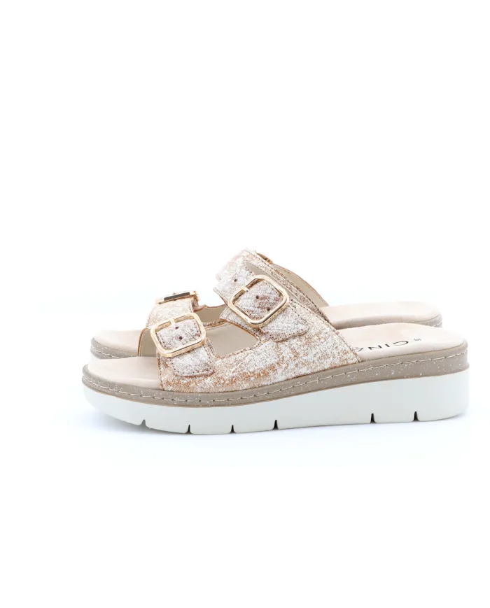 Cinzia Soft Ciabatta Bronzo