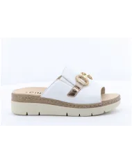 Cinzia Soft Ciabatta Bianco